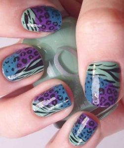 animal print manicure ediva.gr