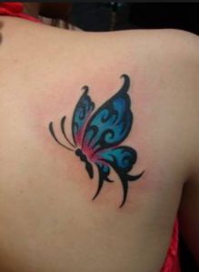 butterfly-tattoo-for women