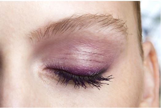 dark purple eyeliner