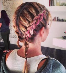 braided pigtails