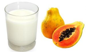 papaya and milk