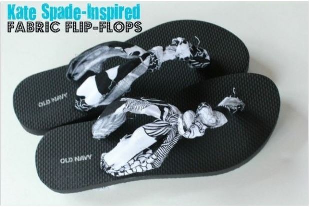 fabric flip-flops