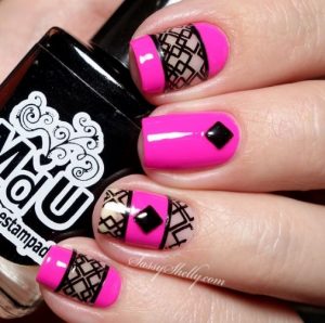 negative space nail art ediva.gr