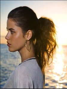 summer ponytail