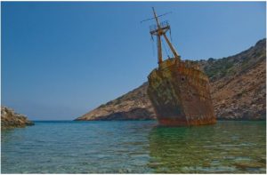 shipwreck of Amorgos