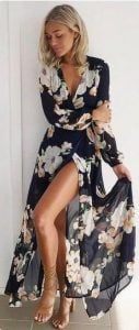 floral maxi forema