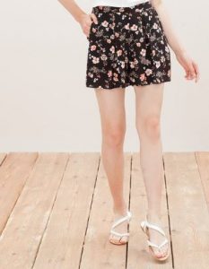 shorts with print