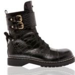 croco military boots