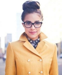 women hairstyles glasses