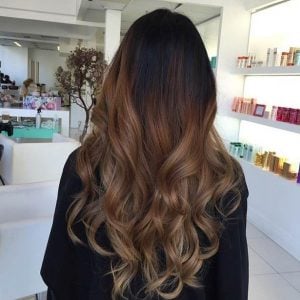 caramel balayage