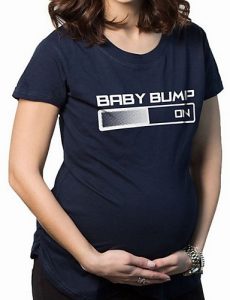 kontomaniko t-shirt baby bump