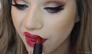 christmas makeup tutorial