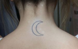 moon neck tattoo ediva.gr