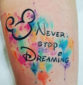 never sotp dreaming tattoo