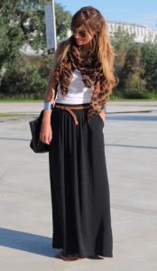 mauri plise maxi fousta