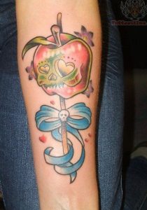 poison apple tattoo