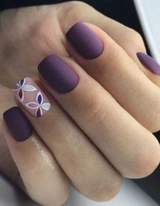 mov matte manicure