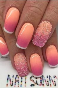 ombre galliko manicure