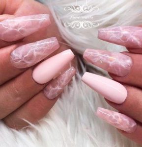 pink water marble