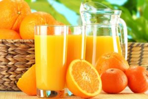 φυσικός χυμός πορτοκάλι