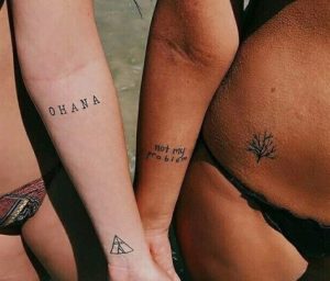 ohana, όλα καλά τατουάζ