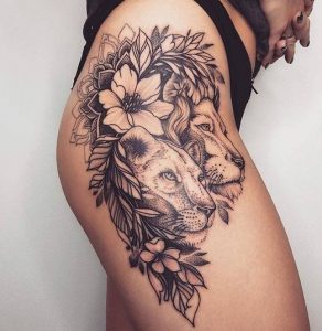λιοντάρι τατουάζ