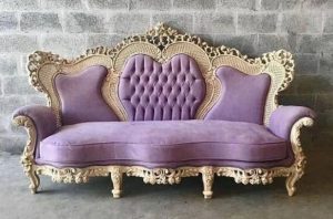 τριθέσιος vintage καναπές