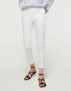 sisley παντελόνι άσπρο καλοκαιρινή collection