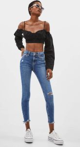 ankle skinny jeans