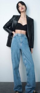90s φαρδύ γυναικείο jean παντελόνι