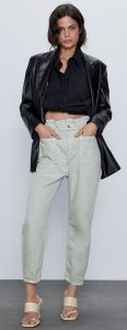 γυναικεία jean παντελόνια zara Άνοιξη Καλοκαίρι 2020