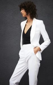 ασπρο κοστουμι γυναικα