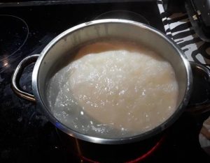ρυζι και γαλα σε κατσαρολα