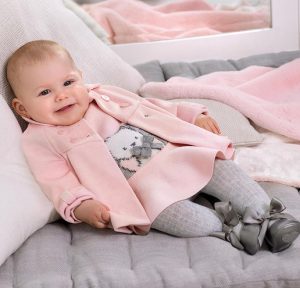 ροζ παλτο για μωρο