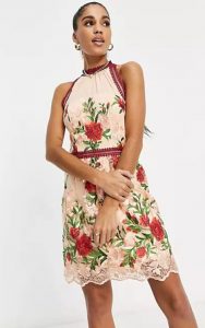 floral φόρεμα
