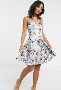 mini floral φόρεμα