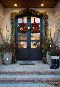 Christmas door