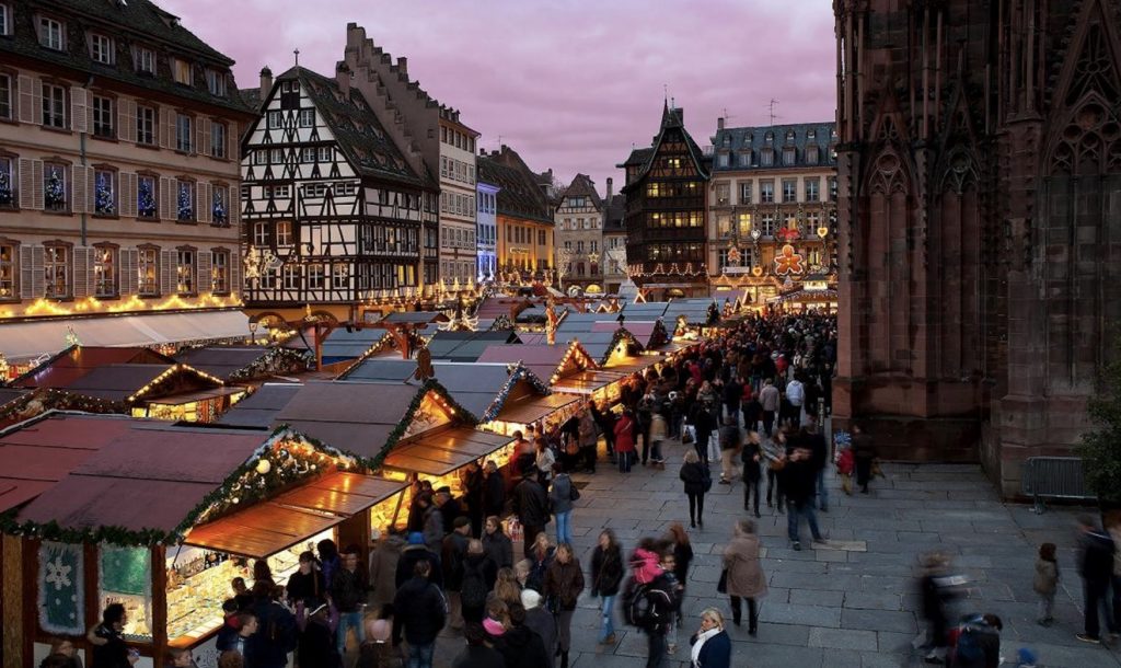 Χριστουγεννιάτικη αγορά στο Στρασβούργο 