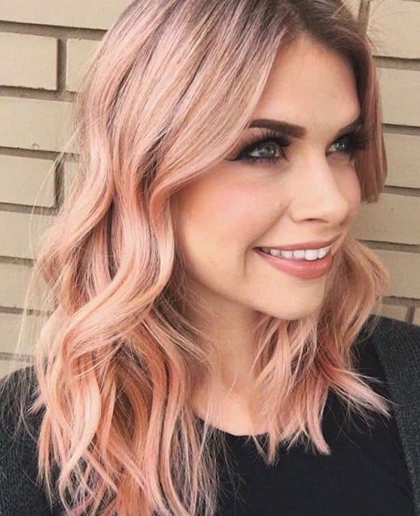 Παστέλ ροζ - τάσεις στα χρώματα μαλλιών