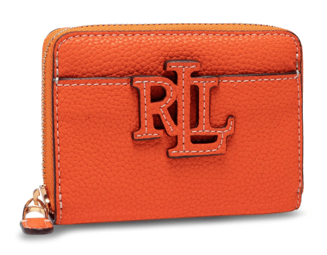 Πορτοκαλί πορτοφόλι Ralph Lauren