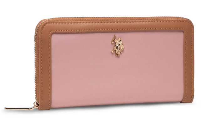 Ροζ πορτοφόλι U.S. Polo Assn.