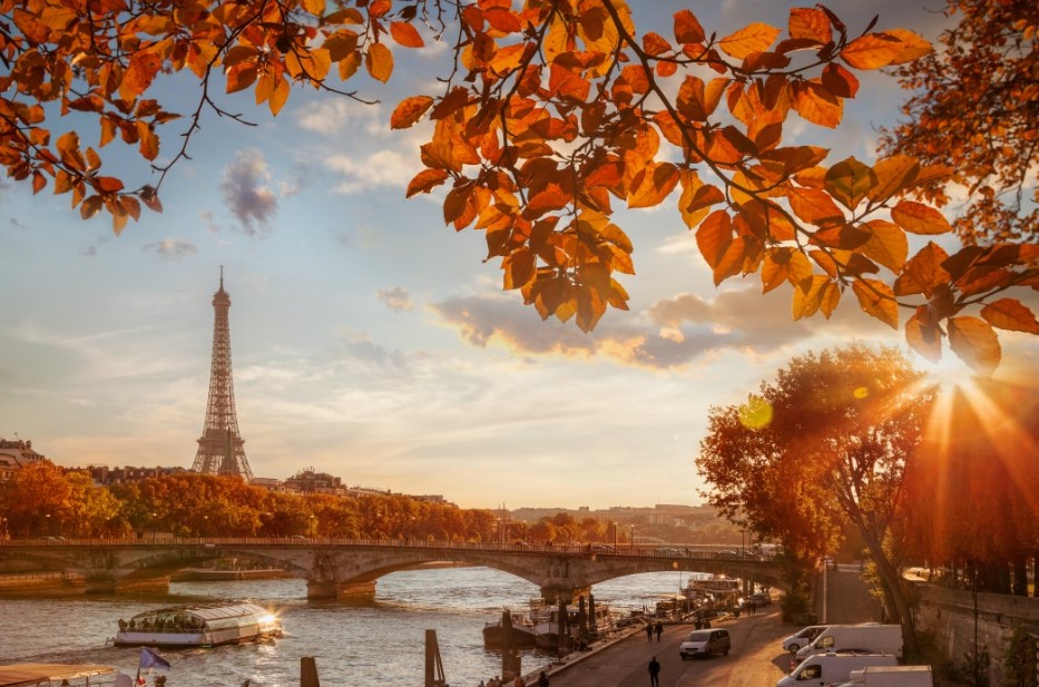 Παρίσι φθινόπωρο Φθινοπωρινοί χειμωνιάτικοι προορισμοί