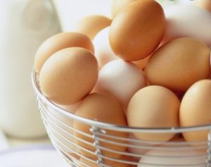 Αυγά τροφές με τρυπτοφάνη
