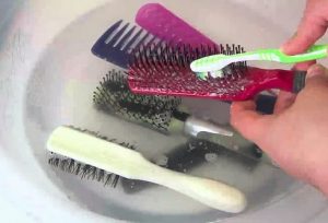 toothbrush on hairbrushes