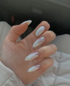 glazed donut nails