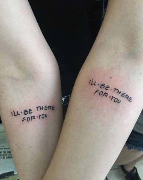 Φιλαράκια matching τατουάζ