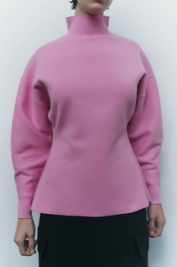ροζ ζιβάγκο πουλόβερ