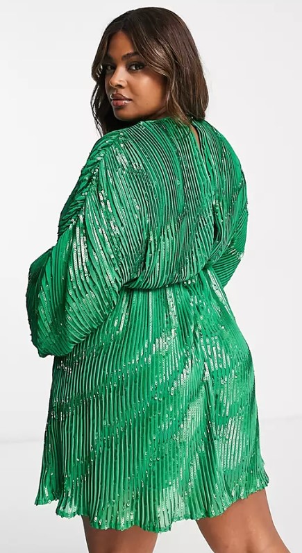 asos φόρεμα πράσινο