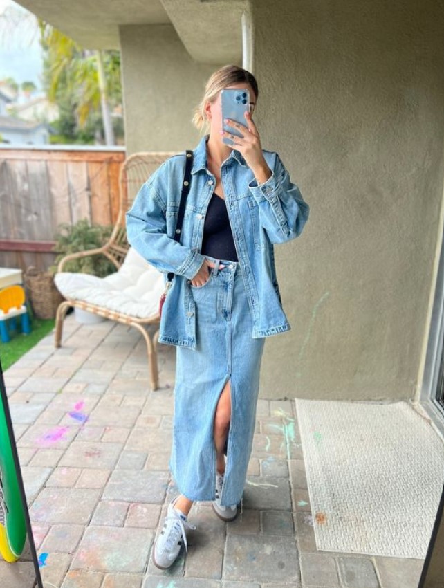 total jean outfit