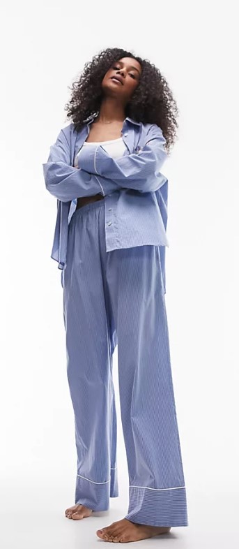Asos blue pijamas